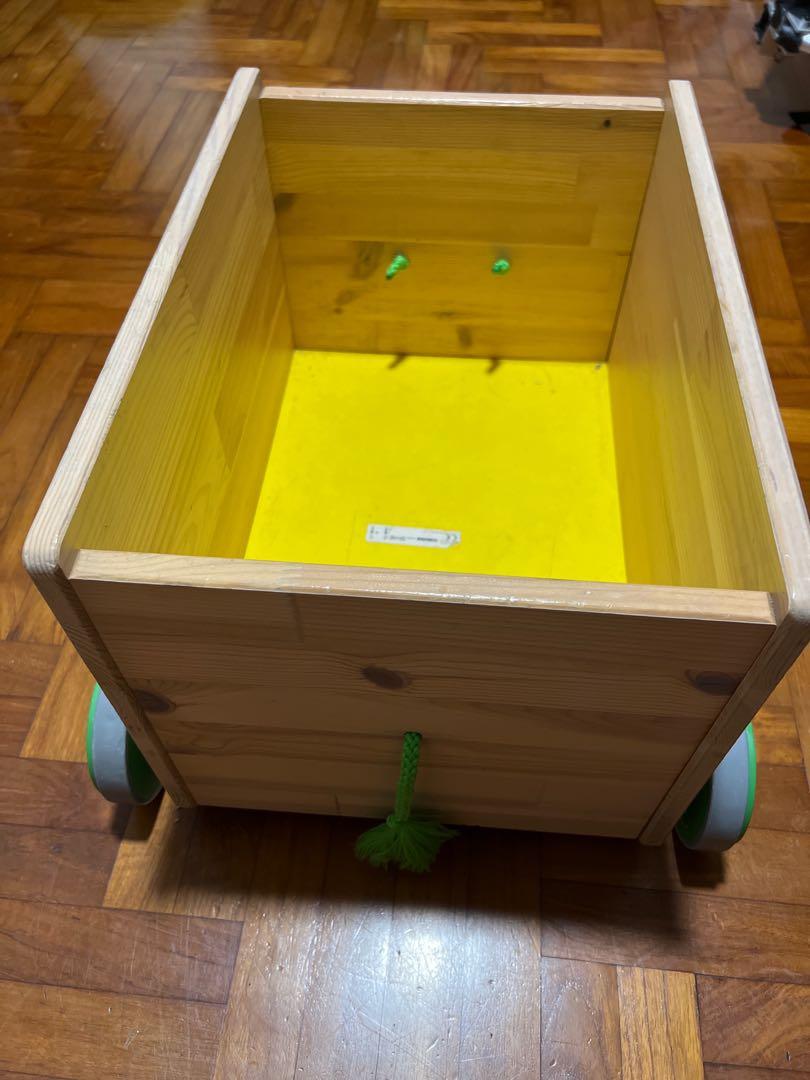 IKEA FLISAT toy storage with wheels, Furniture & Home Living, Home Improvement & Organisation