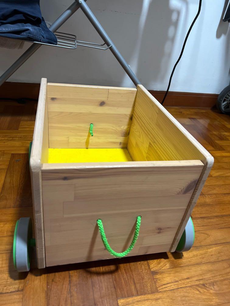 IKEA FLISAT toy storage with wheels, Furniture & Home Living, Home