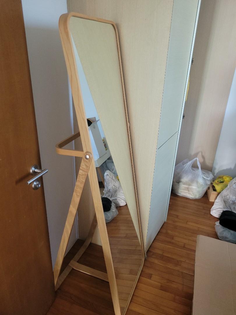 IKEA IKORNNES standing mirror, Furniture & Home Living, Home Decor
