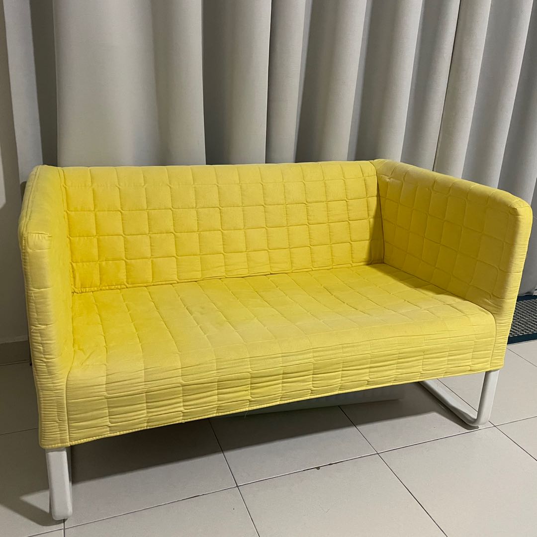 Ikea KNOPPARP - 2 Seat Sofa Chair, Furniture & Home Living, Furniture,  Sofas on Carousell