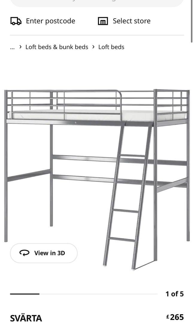 ikea loft bed for sale