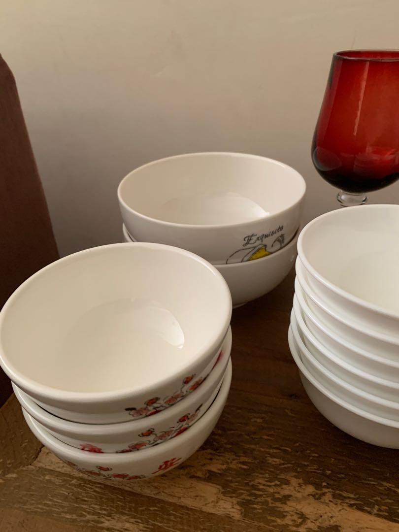 Ikea Plates, Bowls, Glasses and cutlery, Furniture & Home Living