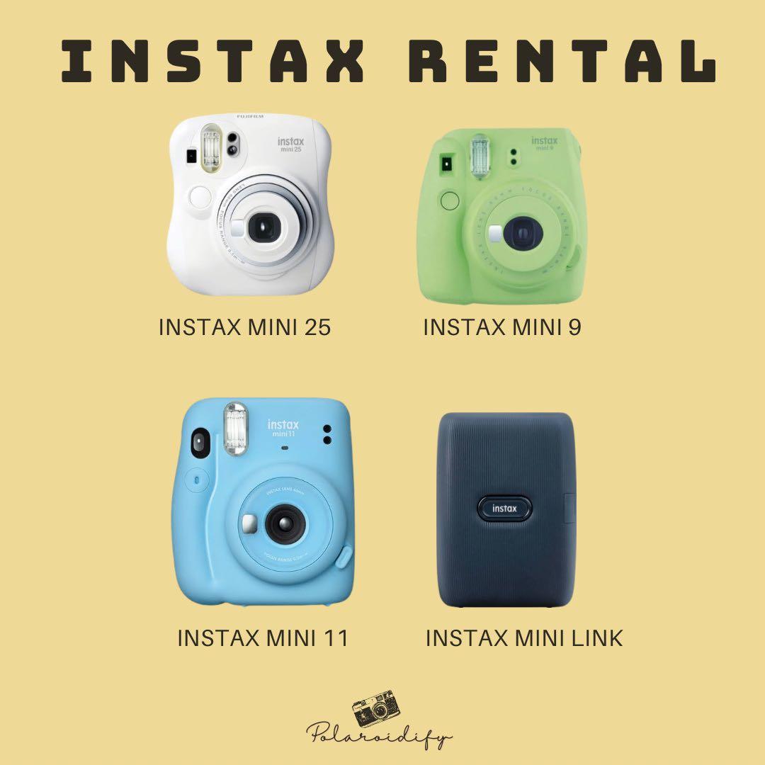 Instx Camera Rental, Photography, Cameras on Carousell