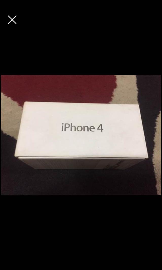 iPhone 4 box (Category: Others) located in Manila. Submitted by boyhet.thrift15 (Listing ID 1174377752, Image 2). Description: Iphone4 box (para sa nag hahanap ng box ng iphone4) selling 400.