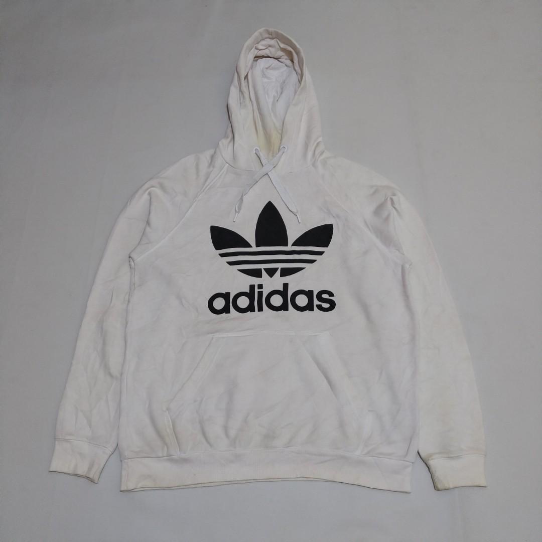 Jaket Hoodie sweater Adidas 3foil second bekas original branded casual