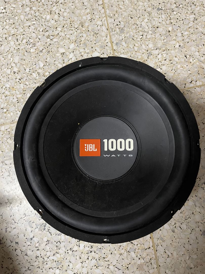 Jbl 1000 watt subwoofer 12 inch top