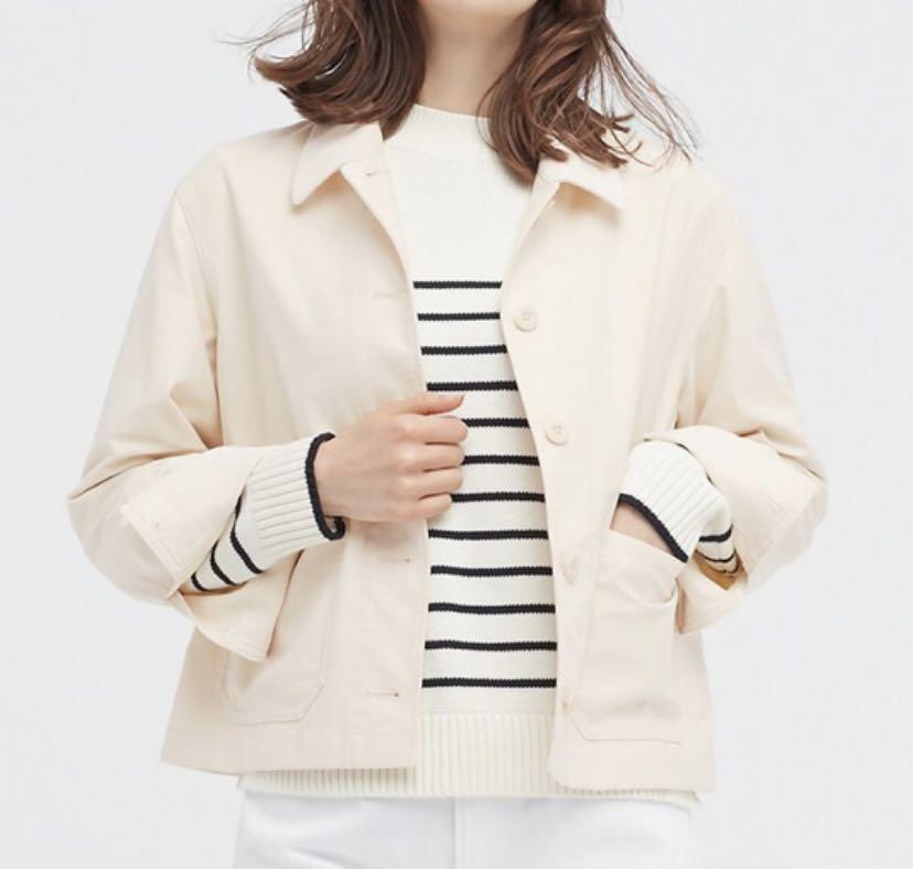 Jersey Short Jacket, Women's Fashion, Coats, Jackets and Outerwear on