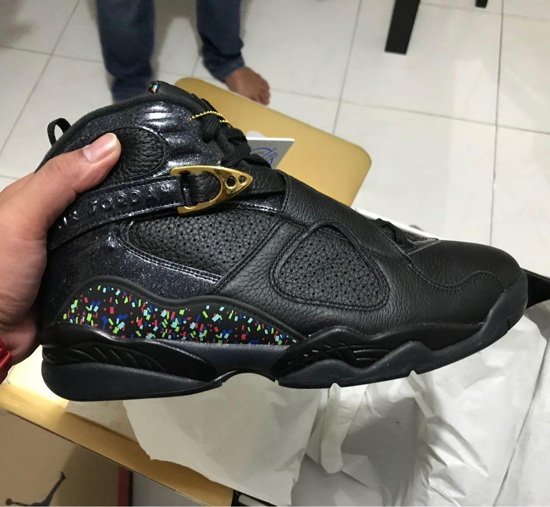 confetti jordan 8