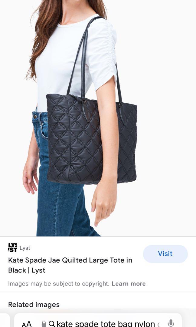 Kate Spade Jae Quilted Large Tote Bag