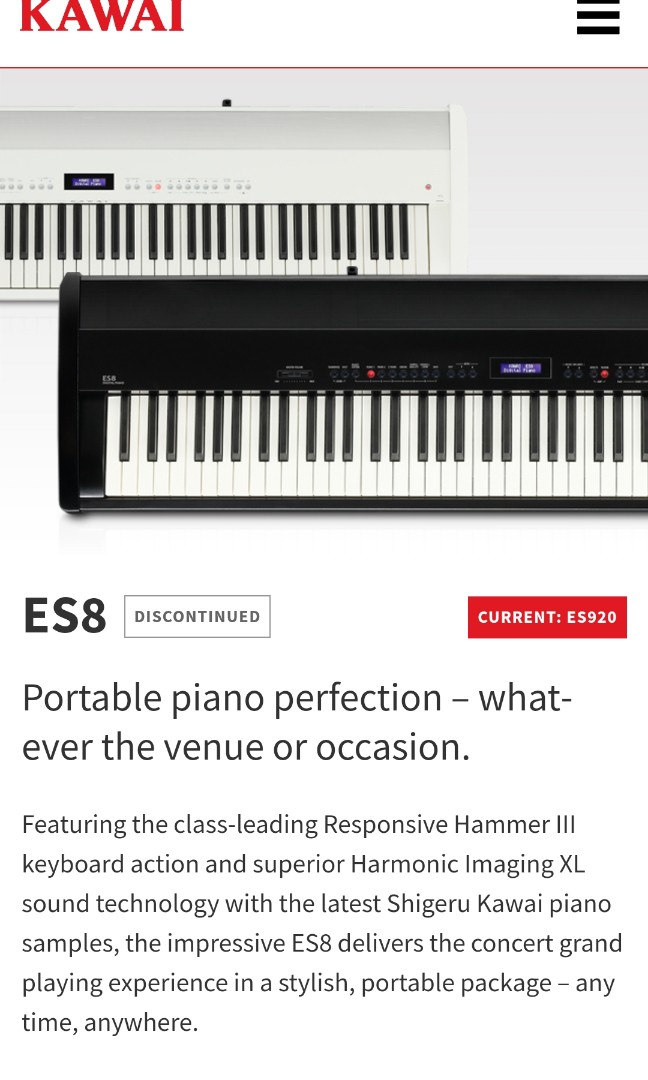 Es9 kawai deals