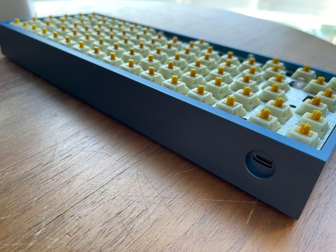 KBD TOFU84 75 KEYBOARD SOLDERED BOBAU4T custom mechanical keyboard, 電腦