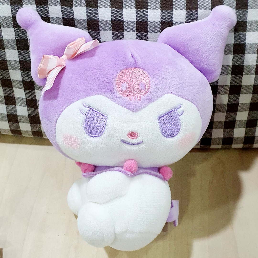 Kuromi plush 19cm, Hobbies & Toys, Toys & Games on Carousell
