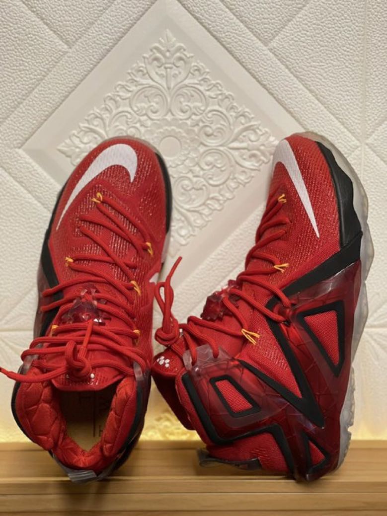 lebron 12 university red