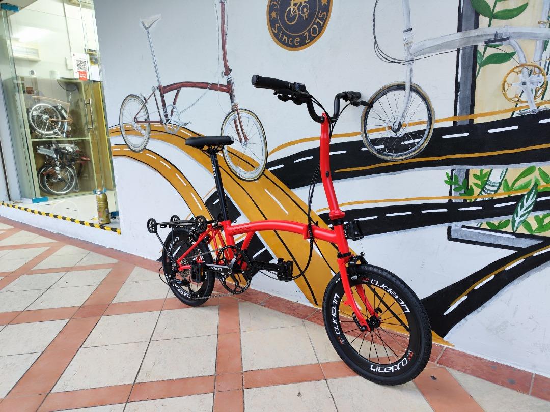 Brompton 10 speed upgrade hotsell