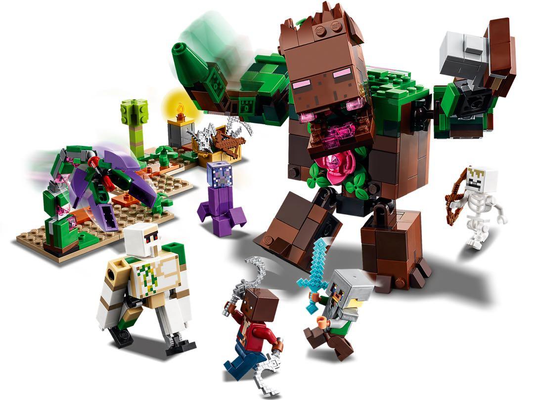 Lego Minecraft Dungeons The Jungle Abomination 21176 with Minifigures ...