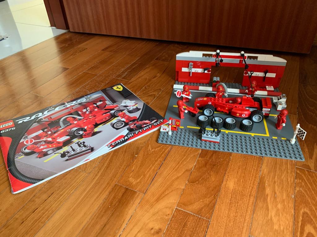 LEGO Racers 8375 Ferrari F1 Pit Stop Collectible Hobbies Toys