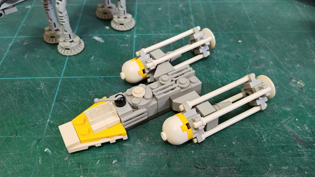 LEGO STAR WARS The complete saga Minikits part 完成品 YWing