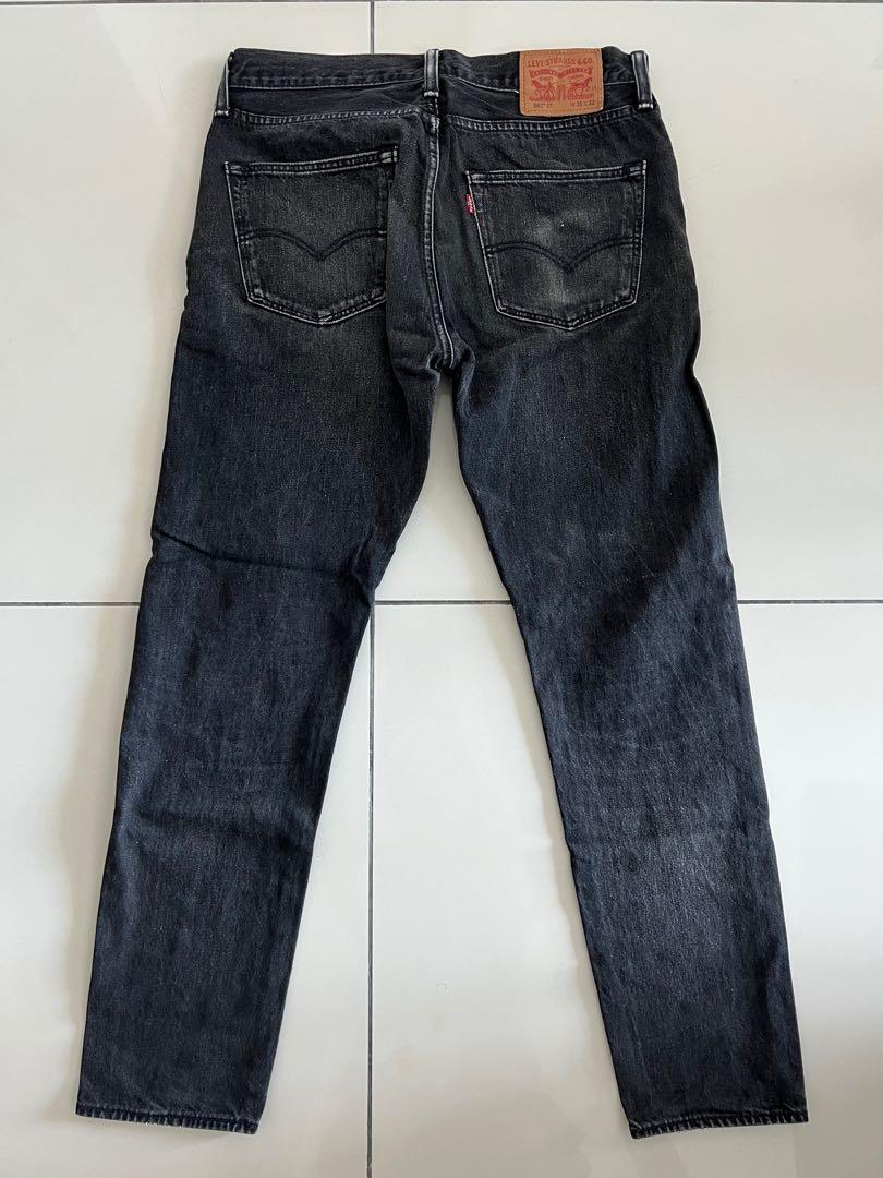 Levi'S 501 Ct Black Jeans, Men'S Fashion, Bottoms, Jeans On Carousell