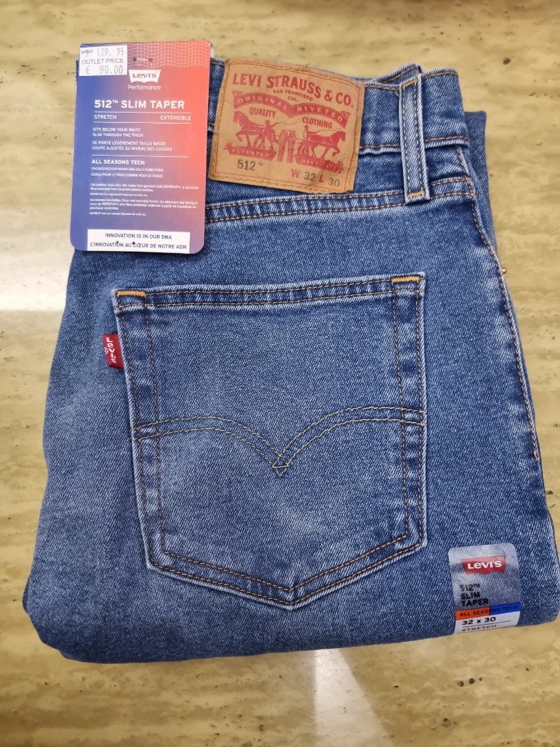 Levi's 512, Men's Fashion, Bottoms, Jeans on Carousell