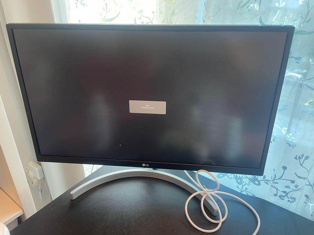 LG Monitor 27 27UL500-W Gaming IPS 4K 5MS Displayport 2 HDMI