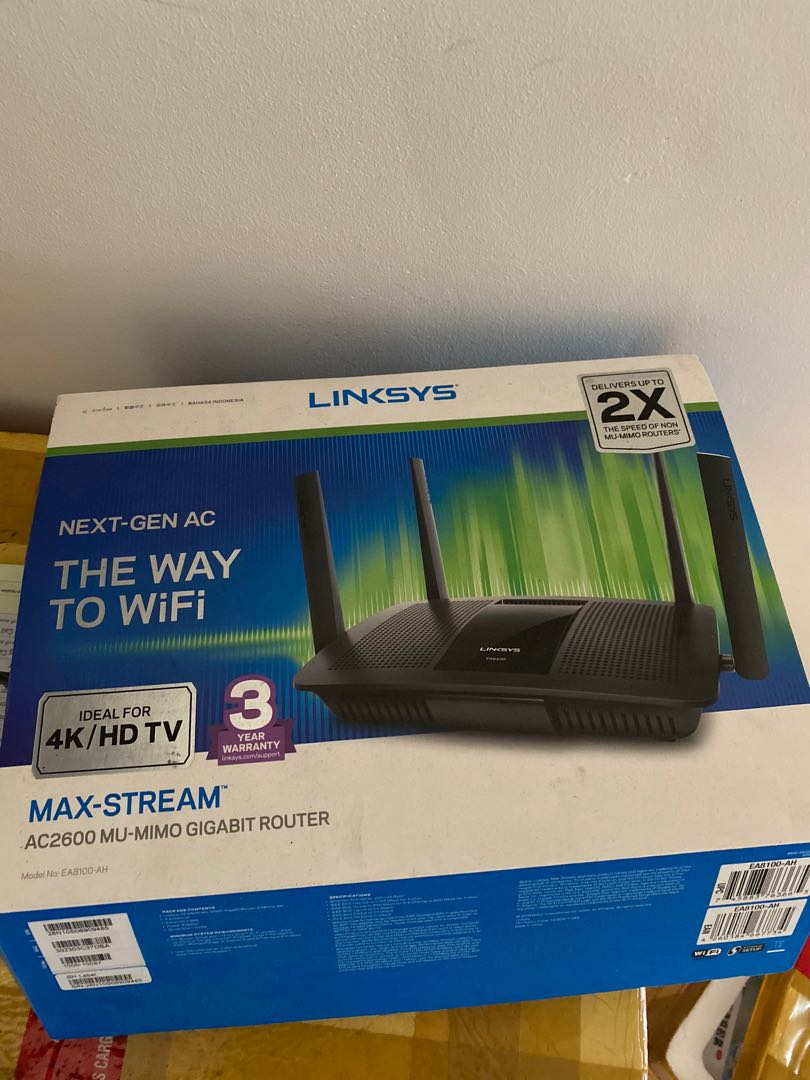 Linksys Router, Computers & Tech, Parts & Accessories, Networking on ...