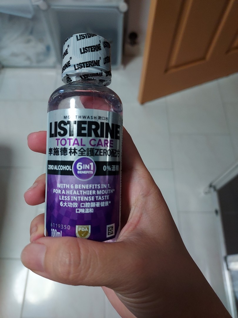 Listerine mouthwash, Health & Nutrition, Braces, Support & Protection