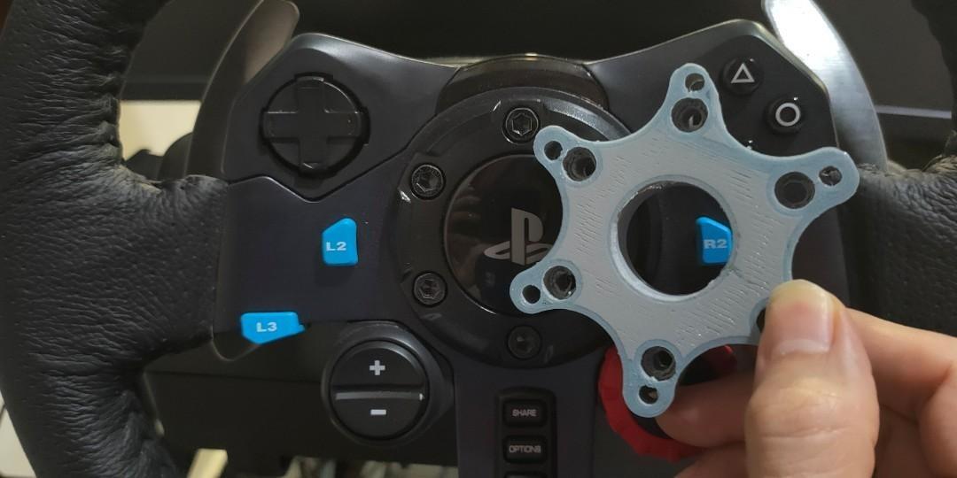 Logitech G27 G29 adapter for real steering wheels, Computers & Tech ...