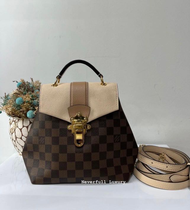 Louis Vuitton Clapton Backpack Damier Ebene Luxury Bags
