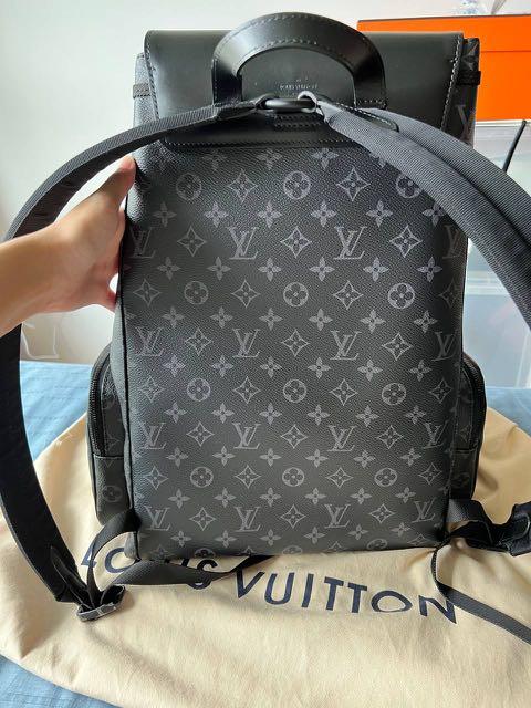 Louis Vuitton LV Trio backpack new Grey Leather ref.237416