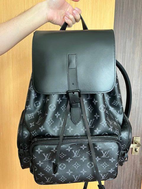 LOUIS VUITTON Monogram Eclipse Trio Backpack Backpack M45538 LV