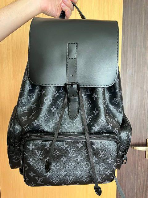 Louis Vuitton LV Trio backpack new Grey Leather ref.237416 - Joli Closet