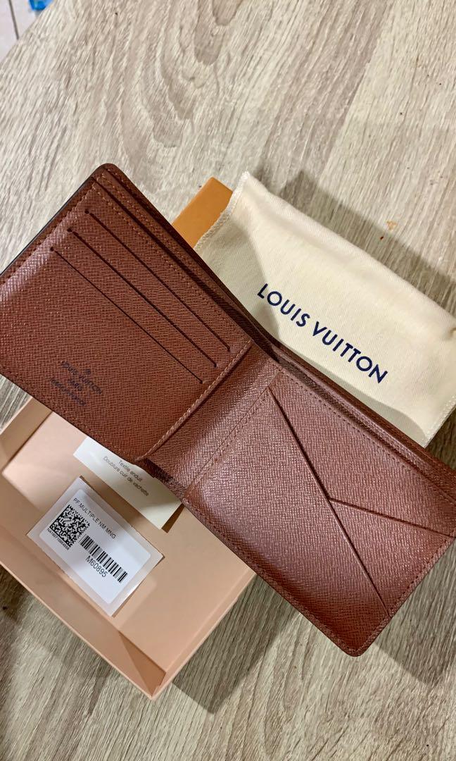 Louis Vuitton Monogram Multiple Mens Wallet M60895, Luxury, Bags
