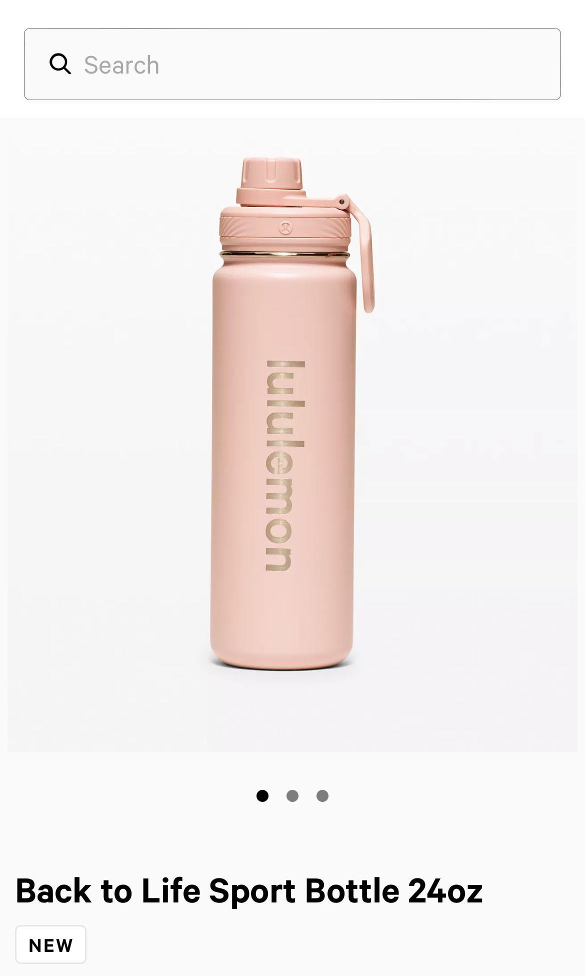 Lululemon thermal water bottle (pink), Furniture & Home Living, Kitchenware  & Tableware, Water Bottles & Tumblers on Carousell