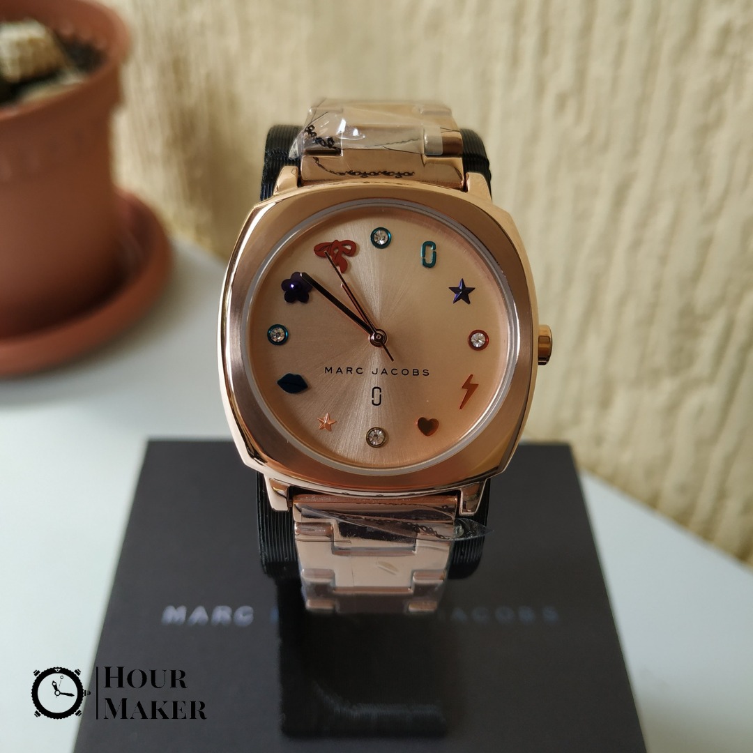 Marc by marc jacobs mandy charms deals crystals watch
