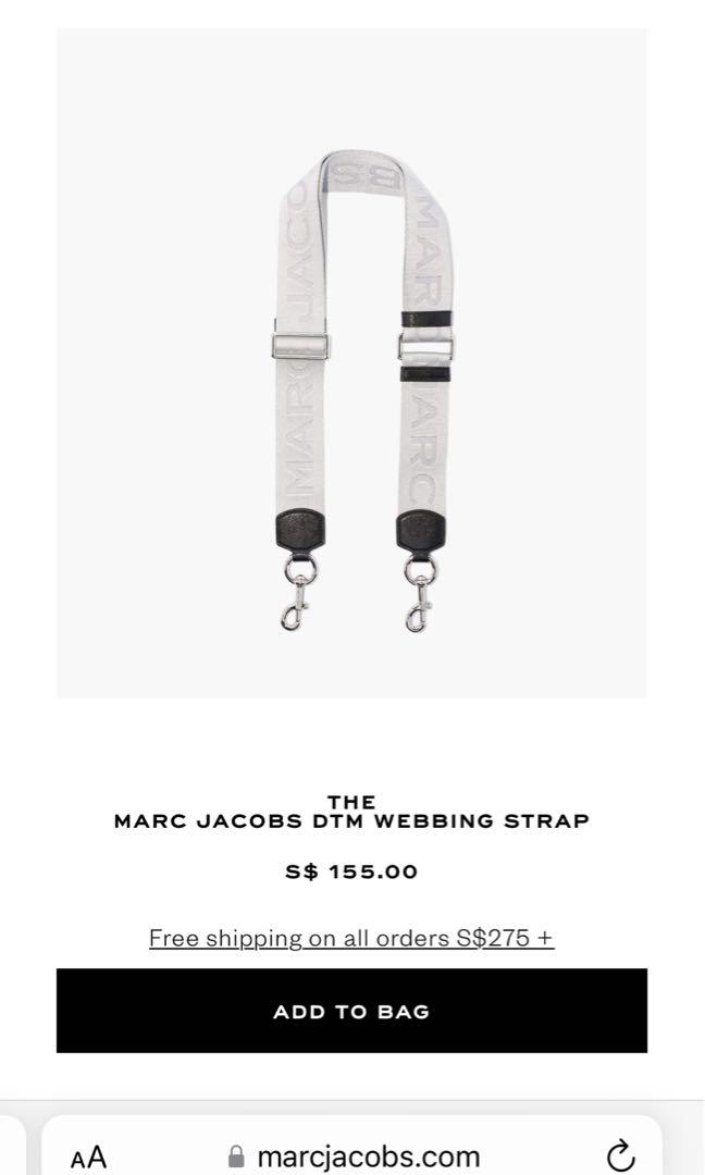 Marc jacobs webbing cheap