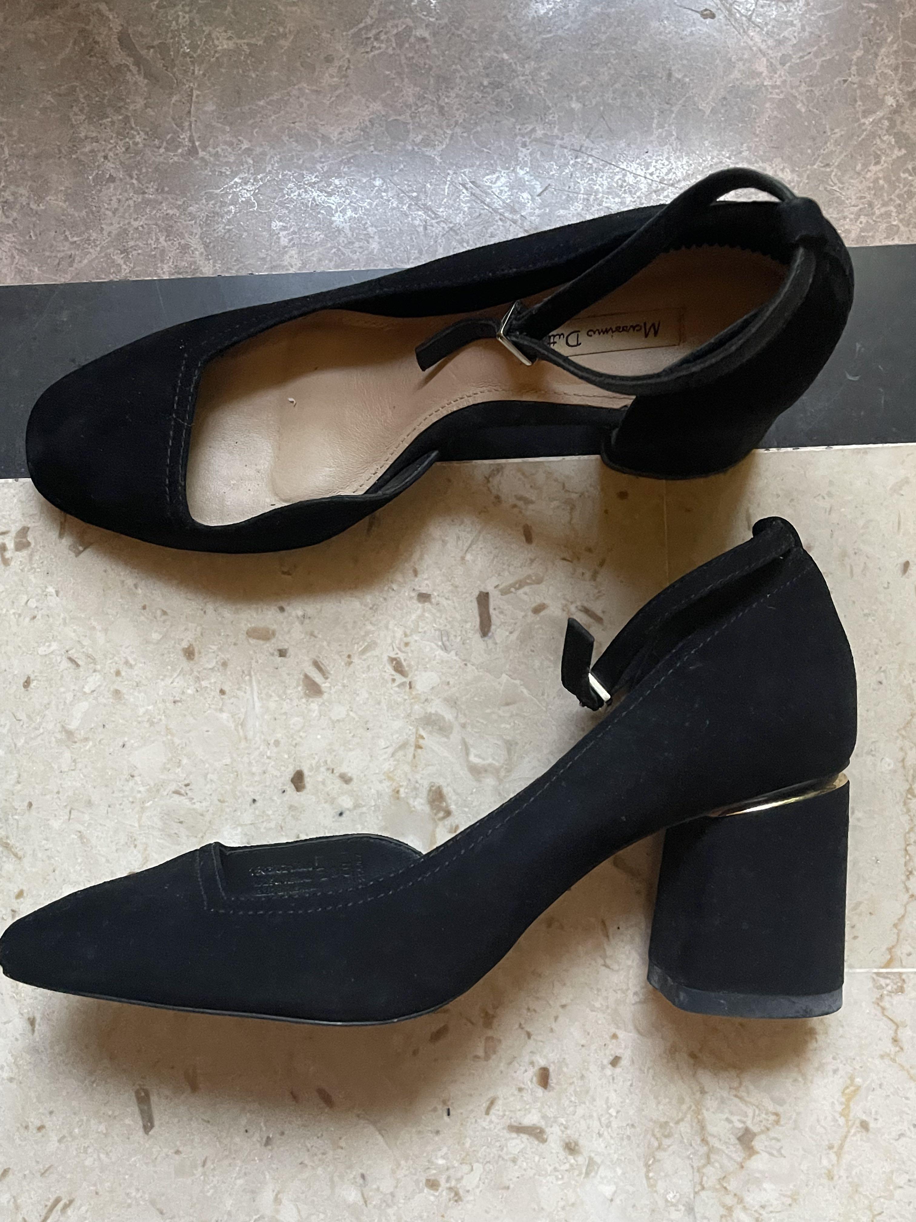 Massimo dutti black clearance shoes