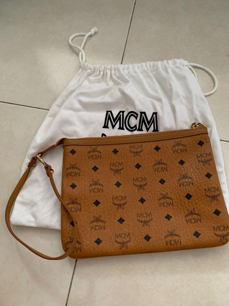 mcm pouch clutch