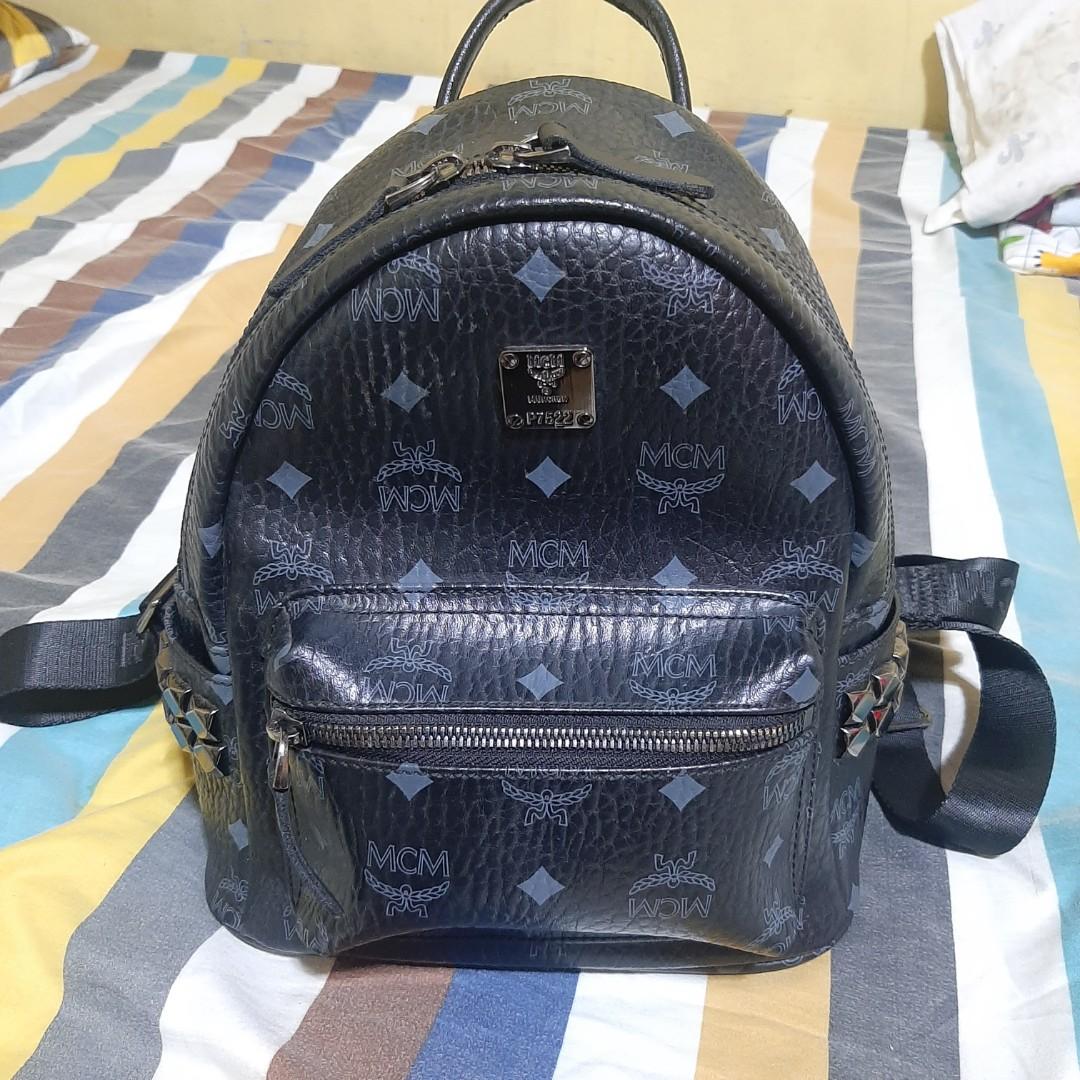 MCM mini backpack, Luxury, Bags & Wallets on Carousell
