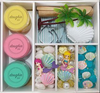Mermaid Play Dough Kit Set | Montessori Educational Sensory Toy