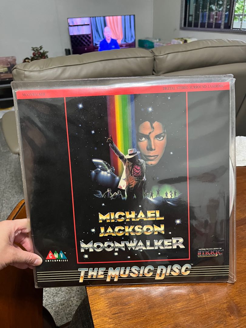 マイケル・ジャクソン MoonWalker LD あしらい 非売品 レーザーディスク