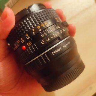 Minolta Vintage Lens 50mm 1.7