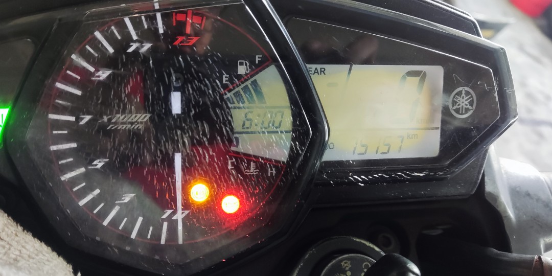 Mt03 speedometer lcd repair, Motorcycles, Motorcycle Accessories on