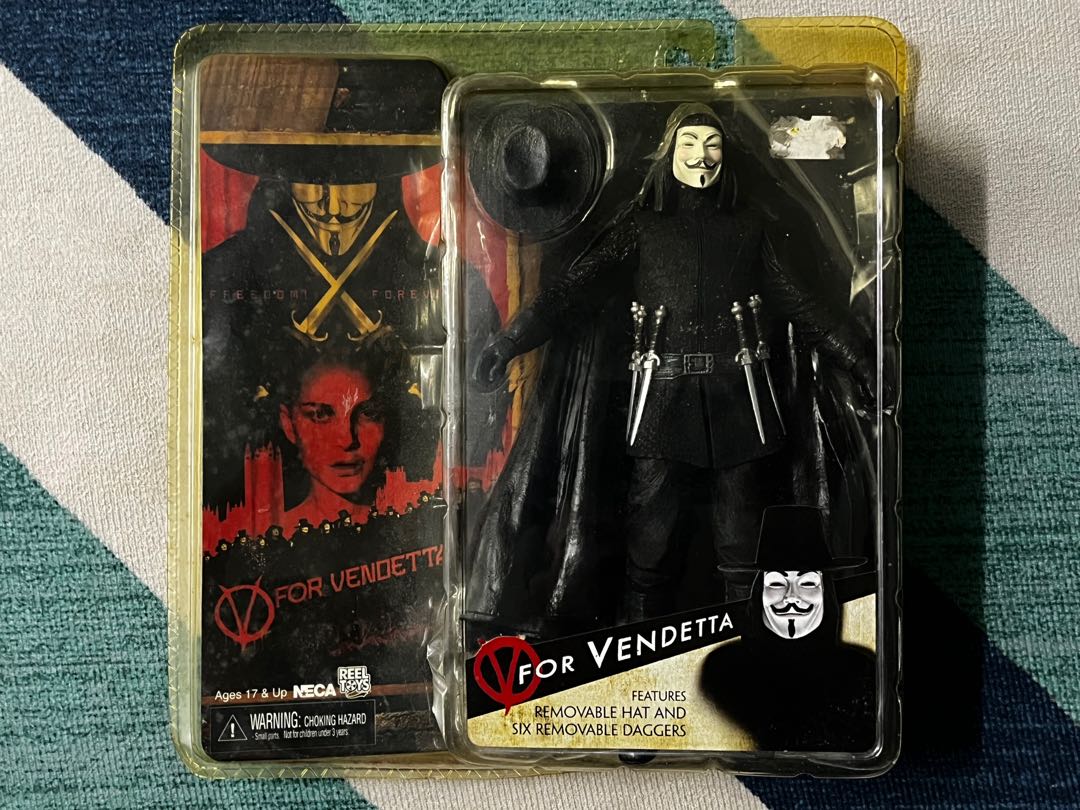V for online vendetta neca
