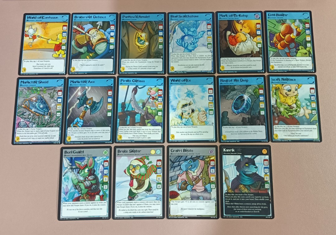 Neopets TCG Cards, Hobbies & Toys, Toys & Games on Carousell