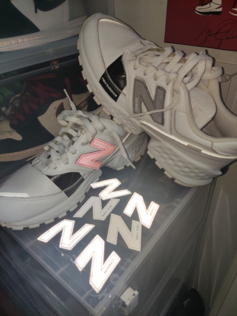 New balance 574 reflective replaceable logo Men s Fashion