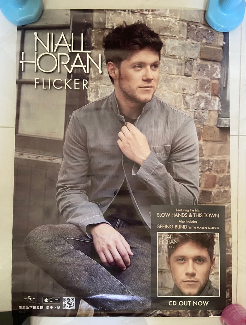 Niall Horan Flicker Poster One Direction 海報, 興趣及遊戲, 收藏品及