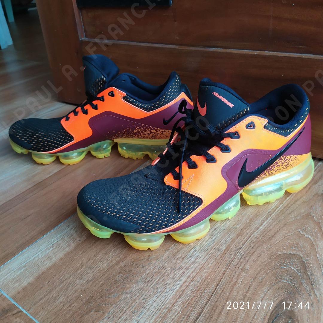 Air vapormax 2 black laser orange clearance total crimson