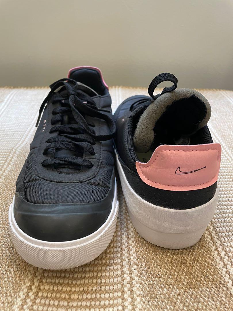 Nike Drop Type LX (black/pink) Unisex (Category: Sneakers) located in Muntinlupa City. Submitted by mc_shopgram (Listing ID 1174387786, Image 2). Description: 💯 Original Nike Drop-Type Unisex AV6697 001 Black/Pink Tint-White-Zinnia Noir/Blanc/Zinnia/Rose Pale Mens US 9 Womens US 11 MOP: Gcash Shipping fee c/o buyer .