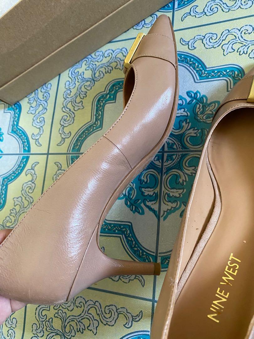 Nine West nude heels Women s Fashion Footwear Heels on Carousell