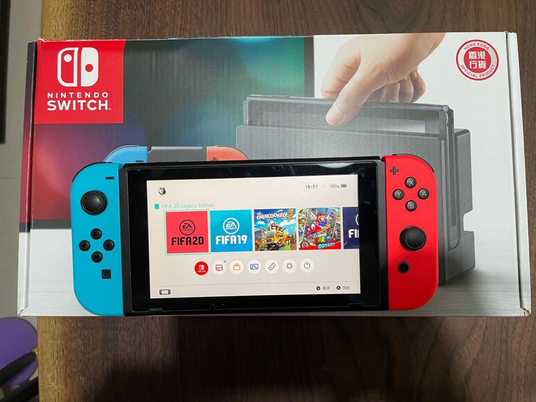 Nintendo Switch 全套連原裝盒, 電子遊戲, 電子遊戲機, Nintendo